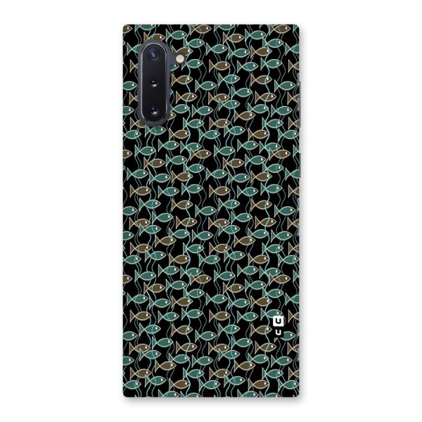 Animated Fishes Art Pattern Back Case for Galaxy Note 10