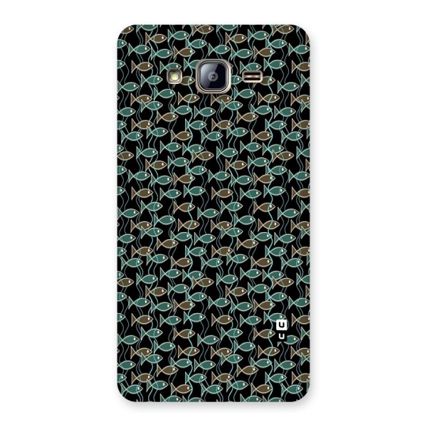 Animated Fishes Art Pattern Back Case for Galaxy On5