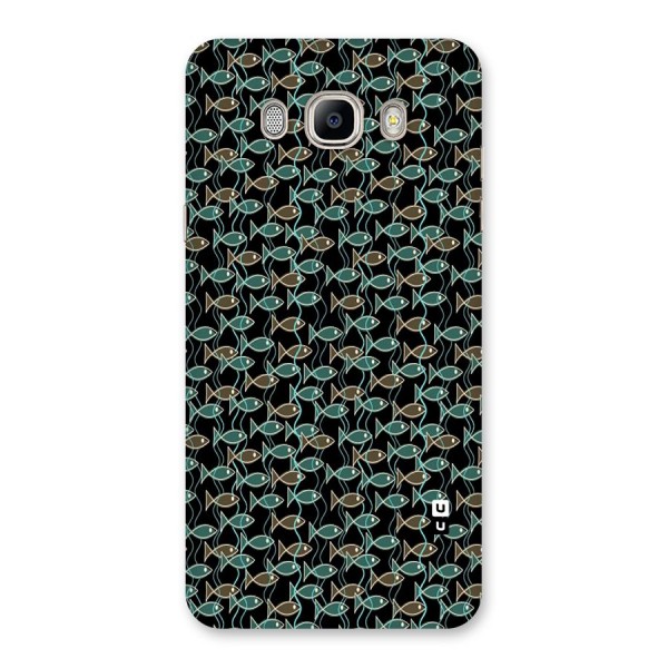 Animated Fishes Art Pattern Back Case for Galaxy On8