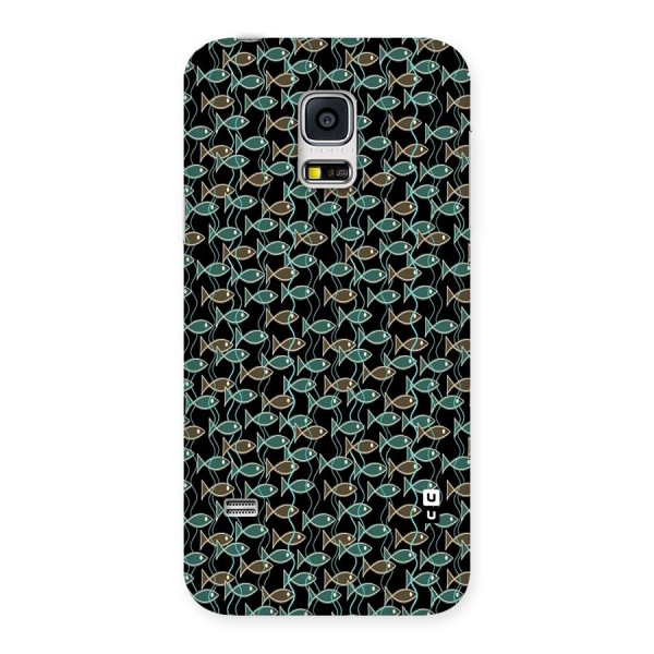 Animated Fishes Art Pattern Back Case for Galaxy S5 Mini