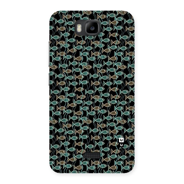 Animated Fishes Art Pattern Back Case for Honor Bee