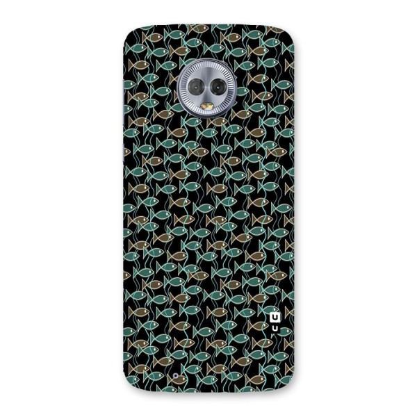 Animated Fishes Art Pattern Back Case for Moto G6