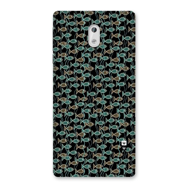 Animated Fishes Art Pattern Back Case for Nokia 3