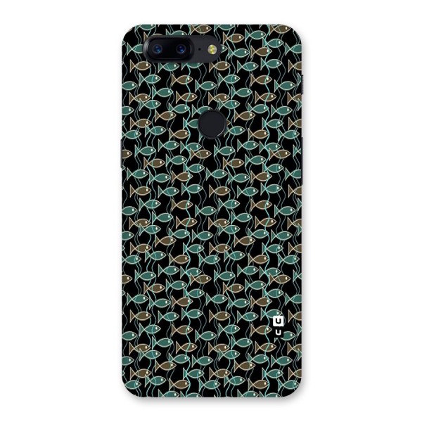 Animated Fishes Art Pattern Back Case for OnePlus 5T