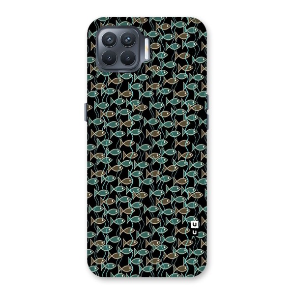 Animated Fishes Art Pattern Back Case for Oppo F17 Pro