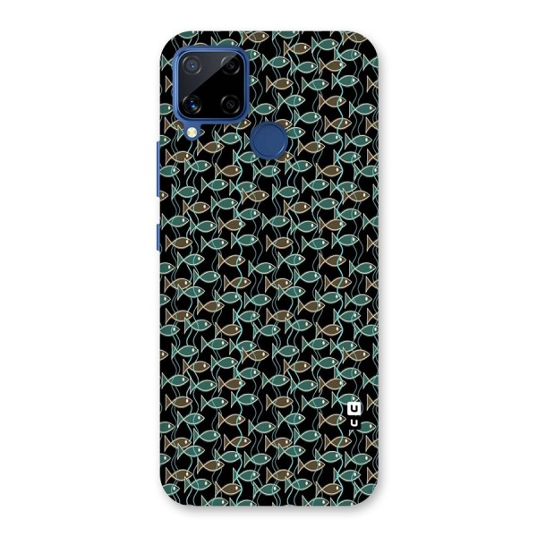 Animated Fishes Art Pattern Back Case for Realme C12