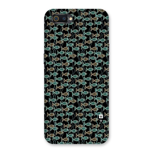 Animated Fishes Art Pattern Back Case for Realme C2