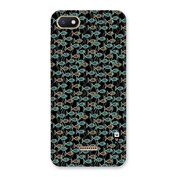 Animated Fishes Art Pattern Back Case for Redmi 6A