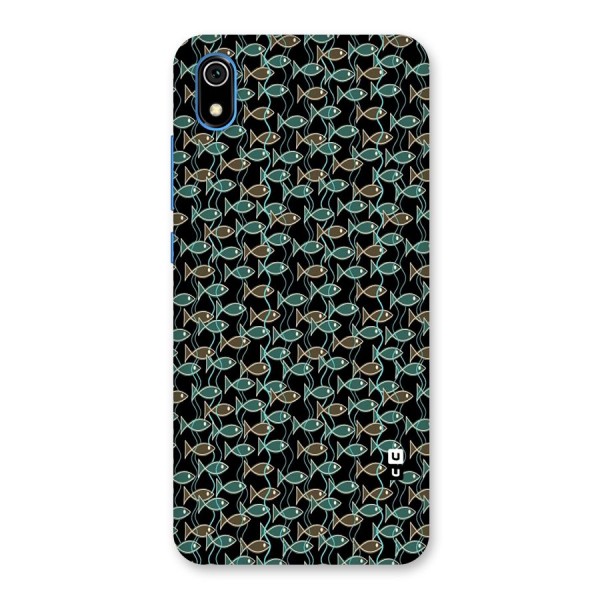 Animated Fishes Art Pattern Back Case for Redmi 7A