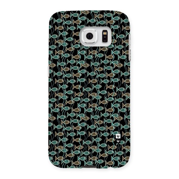 Animated Fishes Art Pattern Back Case for Samsung Galaxy S6