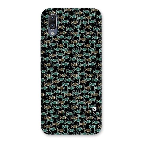 Animated Fishes Art Pattern Back Case for Vivo NEX