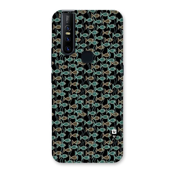 Animated Fishes Art Pattern Back Case for Vivo V15