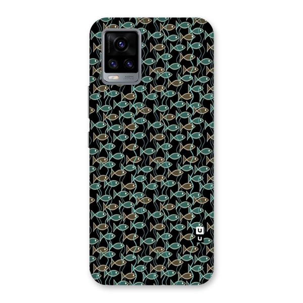 Animated Fishes Art Pattern Back Case for Vivo V20