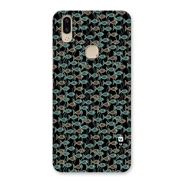 Animated Fishes Art Pattern Back Case for Vivo V9