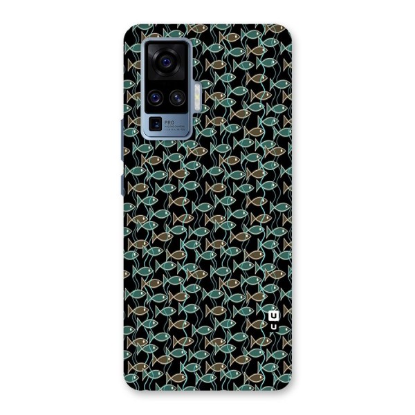 Animated Fishes Art Pattern Back Case for Vivo X50 Pro