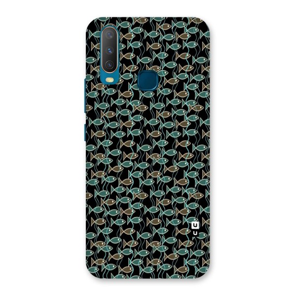 Animated Fishes Art Pattern Back Case for Vivo Y15