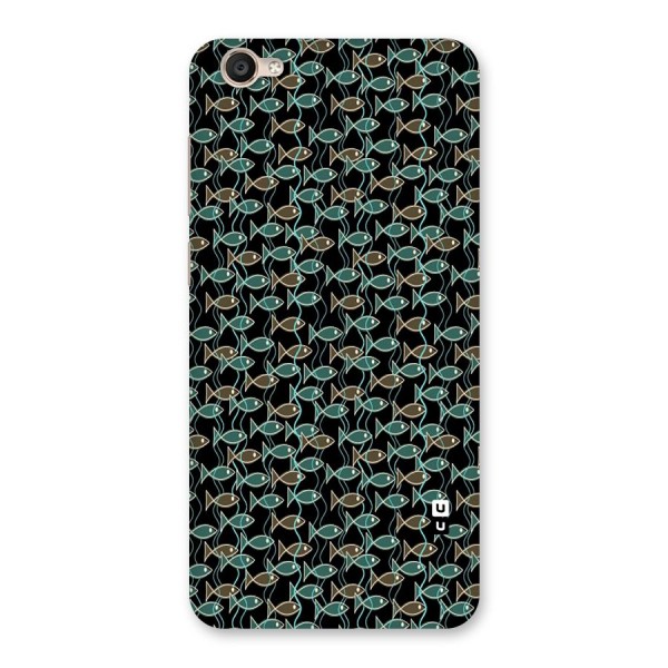 Animated Fishes Art Pattern Back Case for Vivo Y55