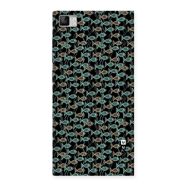 Animated Fishes Art Pattern Back Case for Xiaomi Mi3