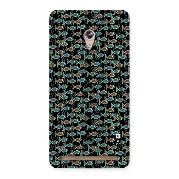 Animated Fishes Art Pattern Back Case for Zenfone 6