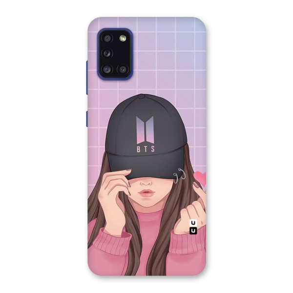 Anime Beautiful BTS Girl Back Case for Galaxy A31