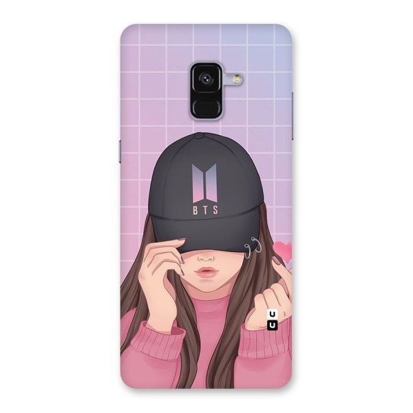 Anime Beautiful BTS Girl Back Case for Galaxy A8 Plus