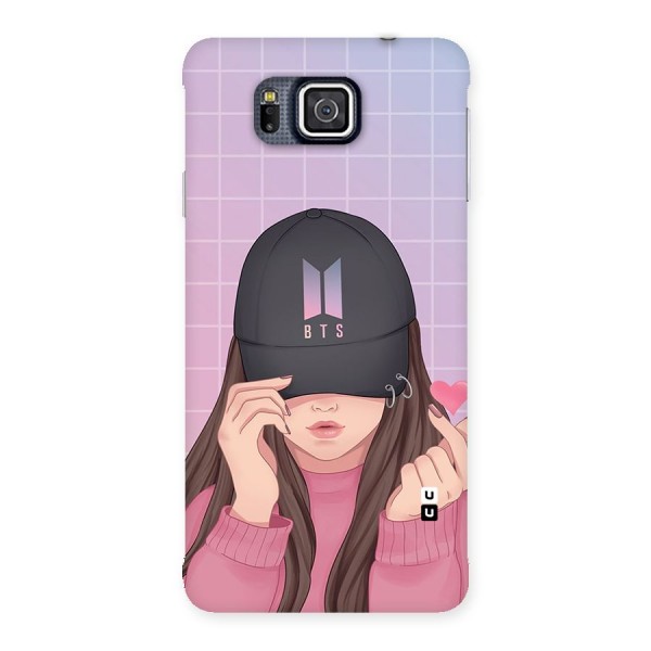 Anime Beautiful BTS Girl Back Case for Galaxy Alpha