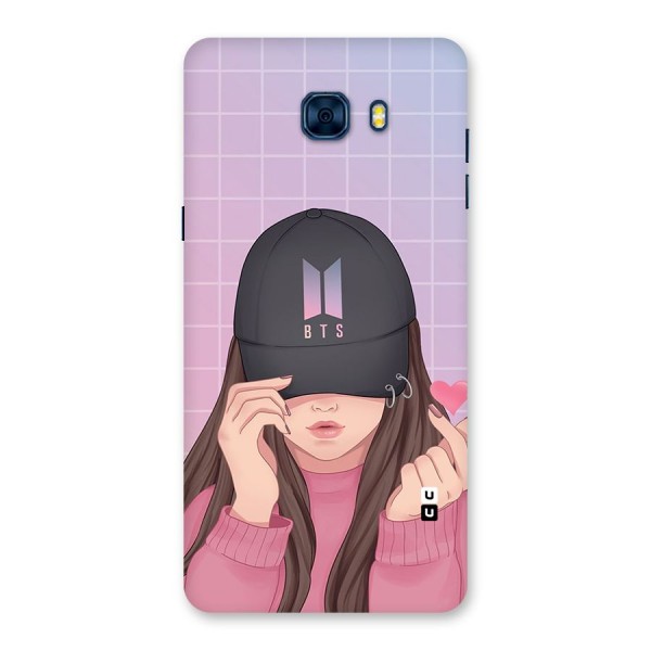 Anime Beautiful BTS Girl Back Case for Galaxy C7 Pro