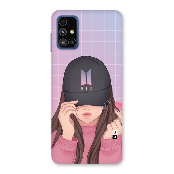 Anime Beautiful BTS Girl Back Case for Galaxy M51