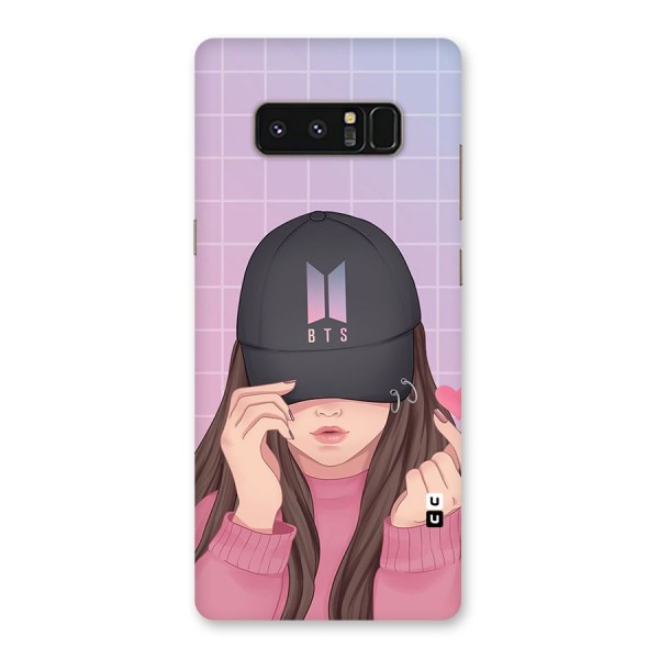 Anime Beautiful BTS Girl Back Case for Galaxy Note 8