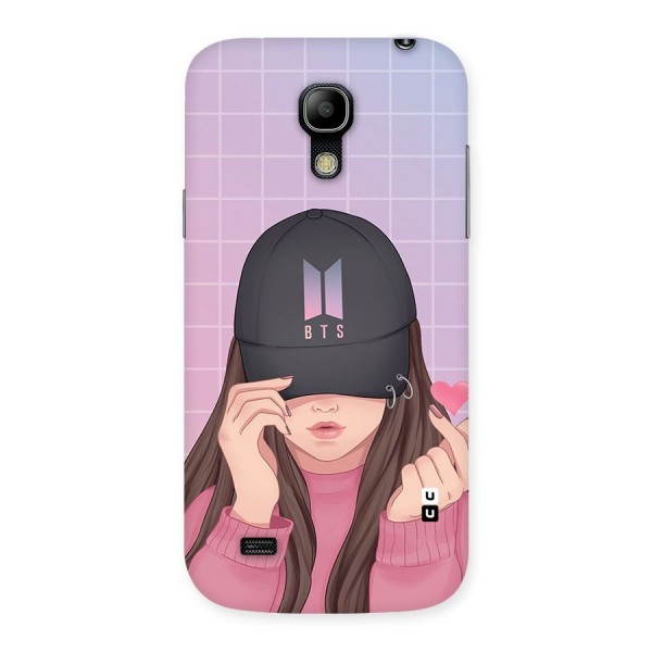 Anime Beautiful BTS Girl Back Case for Galaxy S4 Mini