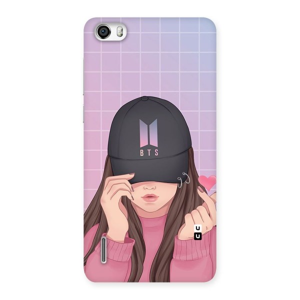 Anime Beautiful BTS Girl Back Case for Honor 6