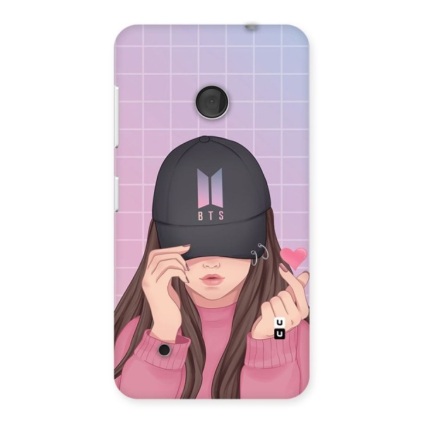 Anime Beautiful BTS Girl Back Case for Lumia 530