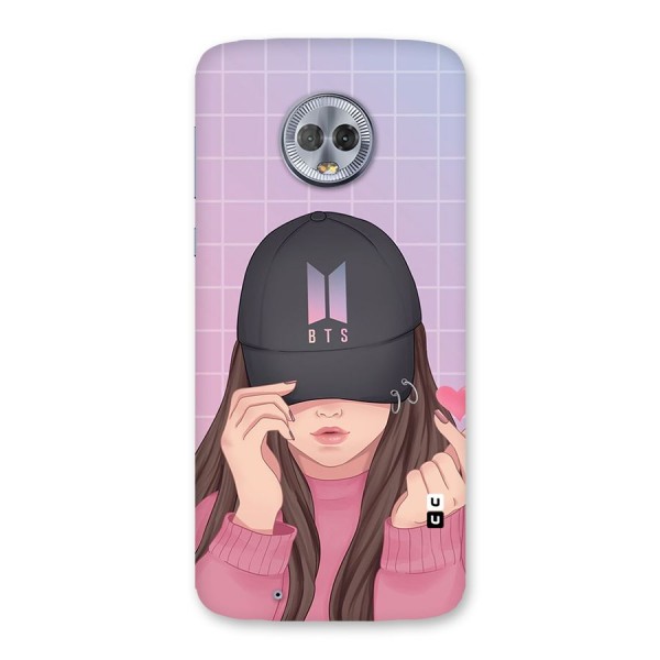 Anime Beautiful BTS Girl Back Case for Moto G6