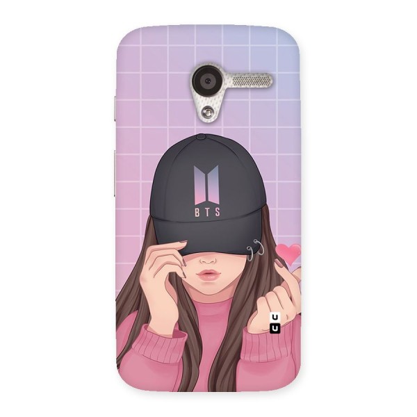 Anime Beautiful BTS Girl Back Case for Moto X