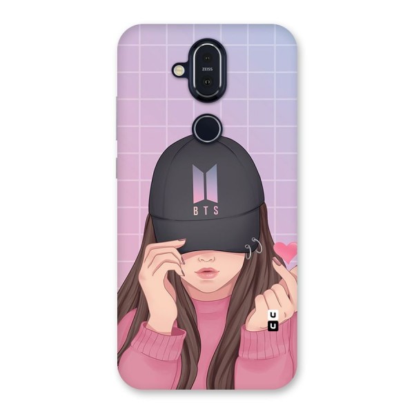 Anime Beautiful BTS Girl Back Case for Nokia 8.1