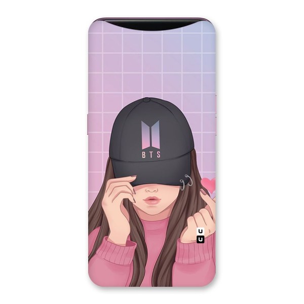 Anime Beautiful BTS Girl Back Case for Oppo Find X