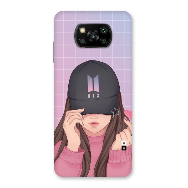 Anime Beautiful BTS Girl Back Case for Poco X3