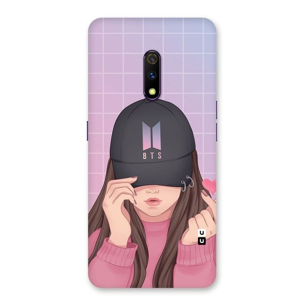 Anime Beautiful BTS Girl Back Case for Realme X