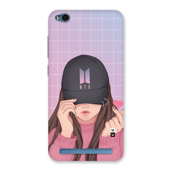 Anime Beautiful BTS Girl Back Case for Redmi 5A