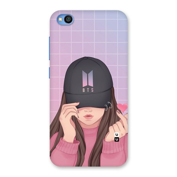 Anime Beautiful BTS Girl Back Case for Redmi Go