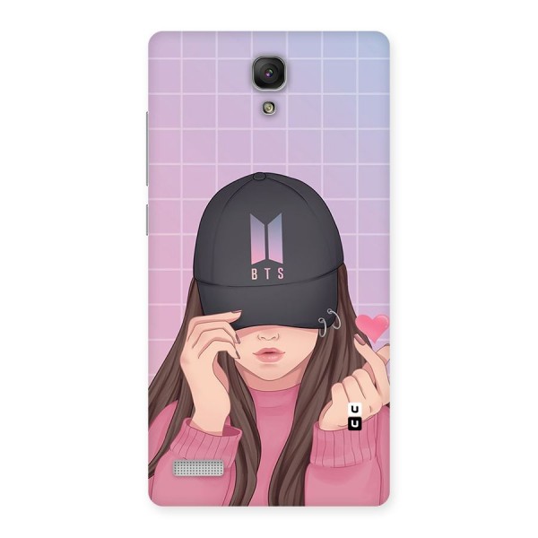 Anime Beautiful BTS Girl Back Case for Redmi Note