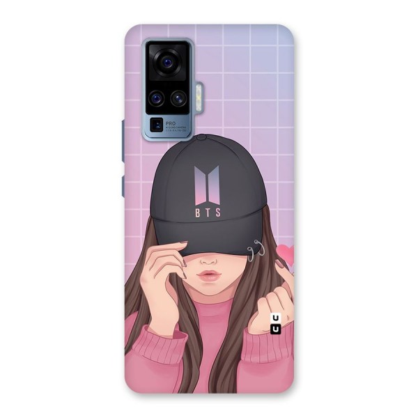 Anime Beautiful BTS Girl Back Case for Vivo X50 Pro