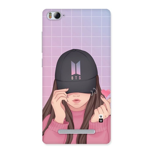 Anime Beautiful BTS Girl Back Case for Xiaomi Mi4i