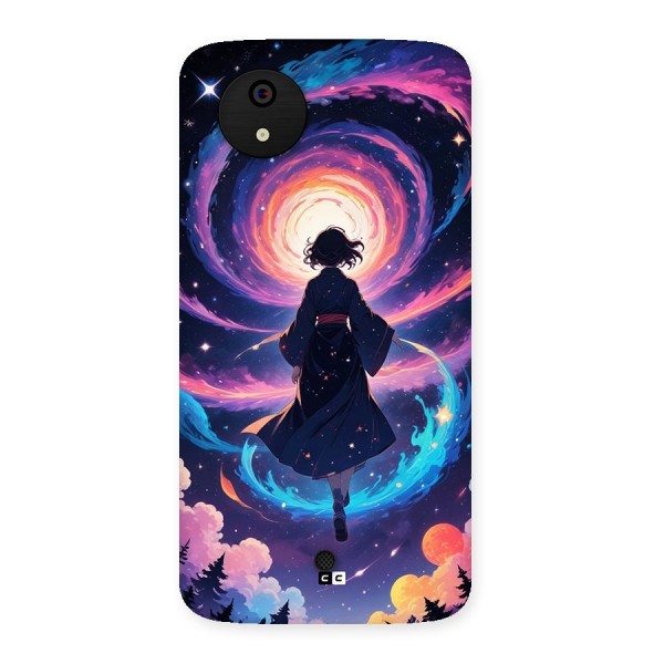 Anime Galaxy Girl Back Case for Canvas A1  AQ4501