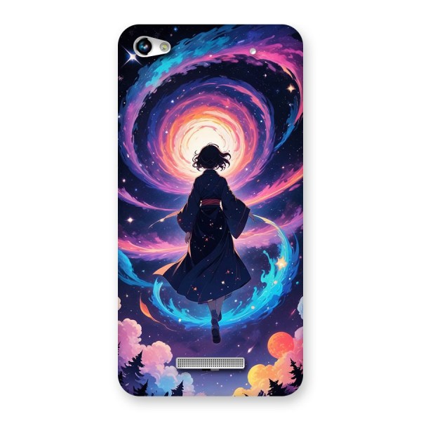 Anime Galaxy Girl Back Case for Canvas Hue 2 A316