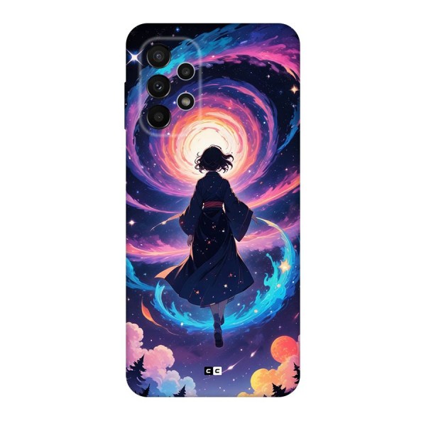 Anime Galaxy Girl Back Case for Galaxy A23