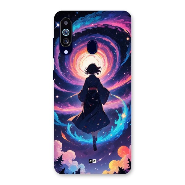 Anime Galaxy Girl Back Case for Galaxy A60