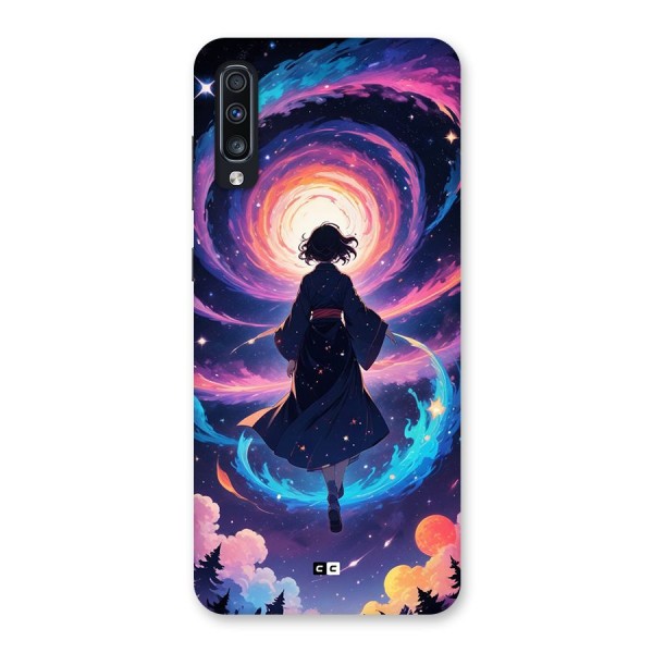 Anime Galaxy Girl Back Case for Galaxy A70s