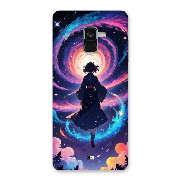 Anime Galaxy Girl Back Case for Galaxy A8 Plus