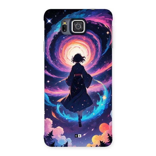 Anime Galaxy Girl Back Case for Galaxy Alpha